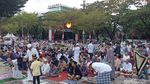 Potret Salat Idul Adha Warga Muhammadiyah di Anjungan Pantai Losari Makassar