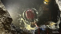 Di dalam Gua Cikenceng ada curug yg harus di panjat pict by Nyo
