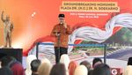 Monumen Bung Karno Setinggi 22,3 Meter Mulai Dibangun di Bandung