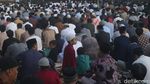 Suasana Salat Idul Adha di Bandung