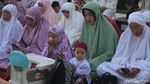 Suasana Salat Idul Adha di Bandung