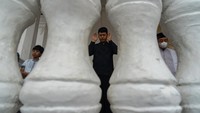 Muhammadiyah melaksanakan salat Idul Adha sehari lebih awal dari ketetapan pemerintah. 