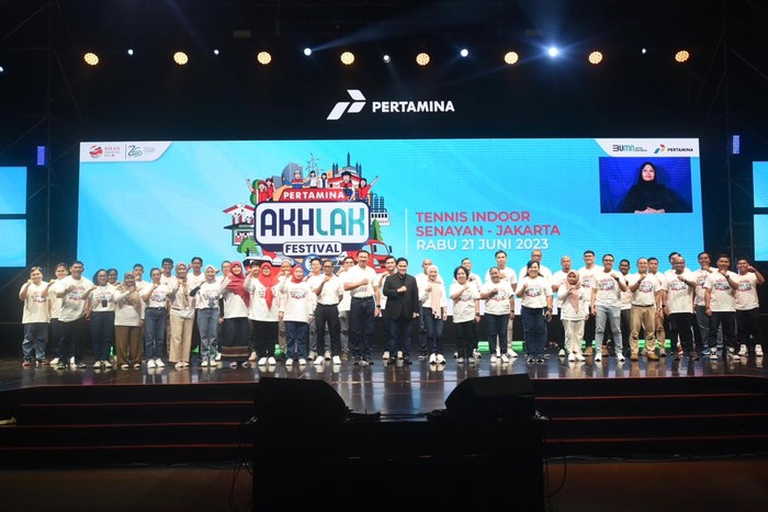 PT Pertamina (Persero) terus berupaya untuk memperkuat implementasi Tata Nilai AKHLAK (Amanah, Kompeten, Harmonis, Loyal, Adatif, dan Kolaboratif). Hal itu dilakukan sebagai core values dan identitas BUMN.