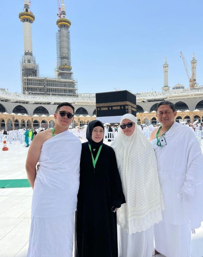 Puan Maharani melaksanakan ibadah haji 2023