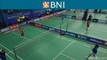 Ragam Aksi Pebulutangkis Muda ke Semifinal BNI Sirnas B Kalsel 2023