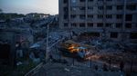 Sisa-sisa Serangan Rudal Rusia yang Menghantam Kramatorsk Ukraina