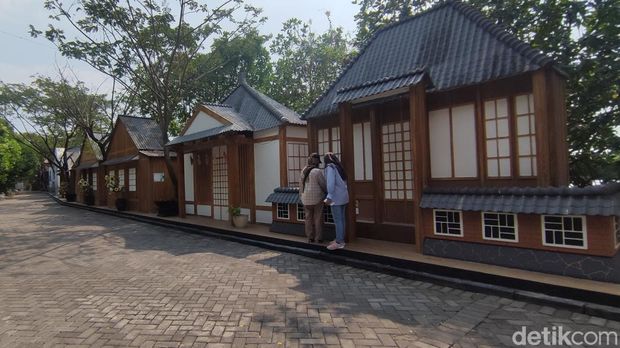 Suasana di Wisata Edukasi Grand Maerakaca Semarang, Rabu (28/6/2023)