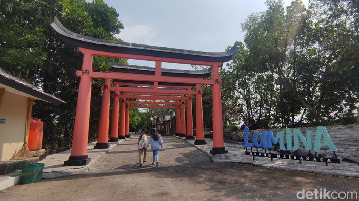 Suasana di Wisata Edukasi Grand Maerakaca Semarang, Rabu (28/6/2023)