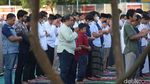 Suasana Salat Idul Adha Jemaah Muhammadiyah di Nusa Loka BSD