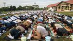 Suasana Salat Idul Adha Muhammadiyah di Tanah Air