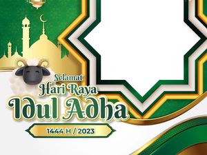40 Twibbon Idul Adha 2023 Gratis beserta Ucapan yang Menyentuh Hati