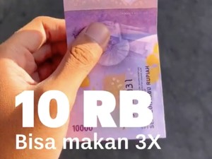 Di Jawa Murah, Nasi Bungkus Rp 3 Ribu dan Makan 3 Kali Rp 10 Ribu