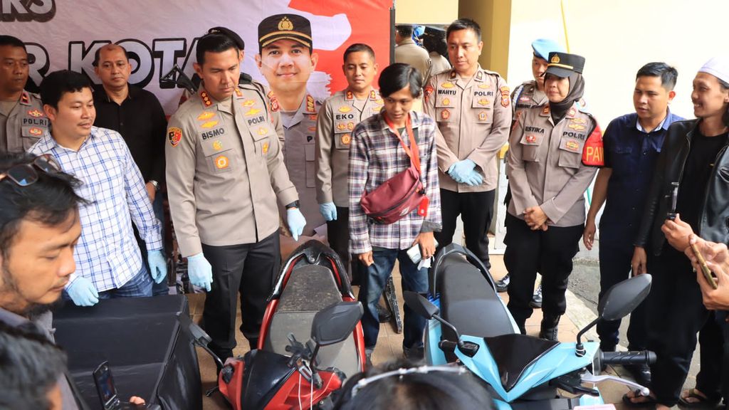 Warga Kota Bogor yang jadi korban pembegalan senang motornya bisa kembali