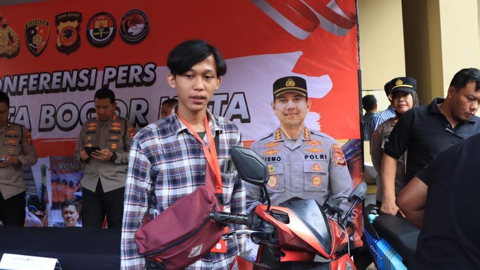Warga Kota Bogor yang jadi korban pembegalan senang motornya bisa kembali