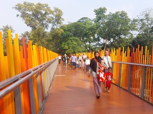 Ragam Aktivitas Pengunjung Tebet Eco Park di Momen Libur Idul Adha