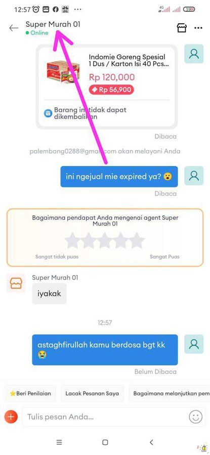 Apes! Beli Mie Instan Harga Murah Via Toko Online Ternyata Sudah Kedaluwarsa