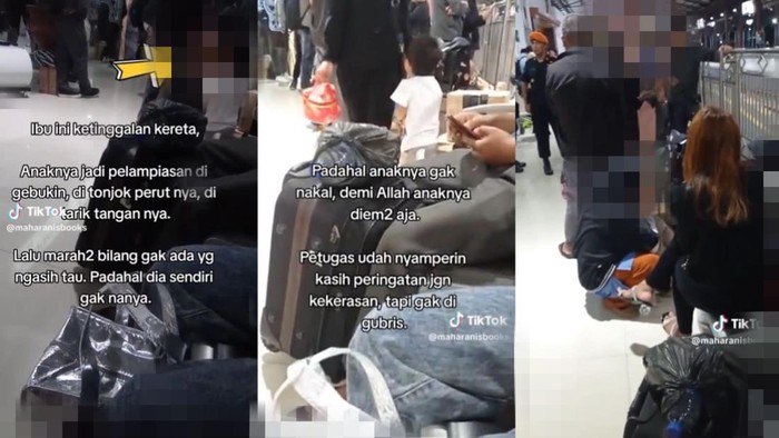 Viral Ibu Bentak Anak gegara Jengkel Ketinggalan Kereta, Ini Sorotan Psikolog