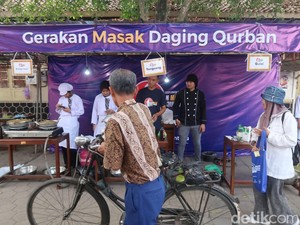 Jasa Masak Daging Kurban Gratis di Masjid Gedhe Jogja, Ada Menu Khas Raja