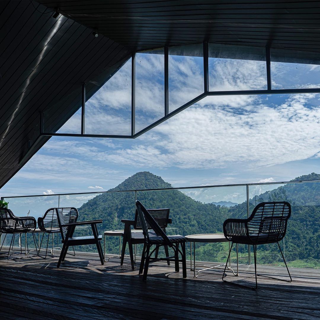 Kafe di Sentul dengan panorama alam yang indah