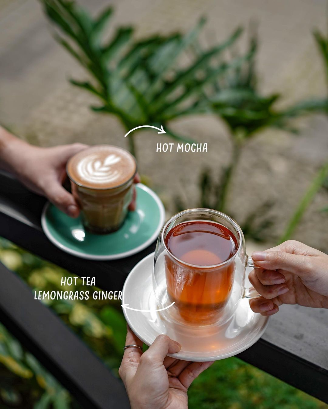 Kafe di Sentul dengan panorama alam yang indah
