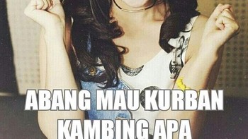 Kurban apa sebaiknya? Foto: Internet