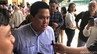 Erick Thohir hadir di Hong Kong untuk meresmikan Kantor Bersama BUMN di Hong Kong. Peresmian rencananya  pada Jumat (30/6/2023).Foto: Angga Aliya/detikcom