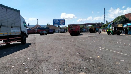 Situasi di Pelabuhan Gilimanuk landai saat Idul Adha, Kamis (29/6/2023).