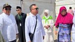 Potret Pimpinan DPR Dasco dan Timwas Tinjau Maktab Jemaah Haji RI di Mina