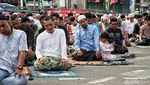 Potret Salat Idul Adha di Kampung Melayu