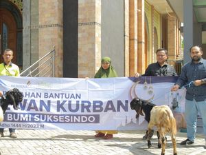 Puluhan Hewan Kurban Didistribusikan ke Warga Banyuwangi