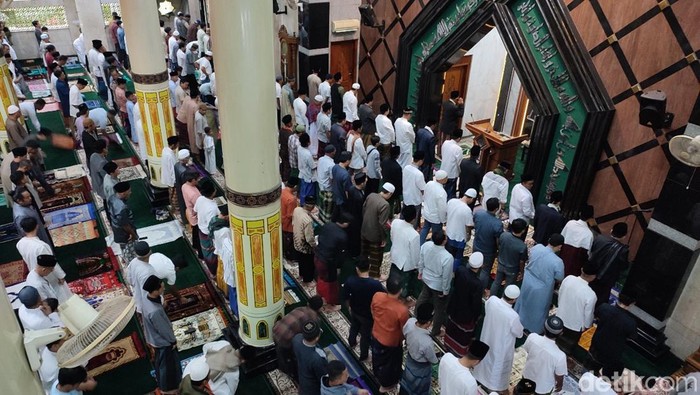 Salat Idul Adha di Alun-alun Ciamis, Kamis (29/6/2023).