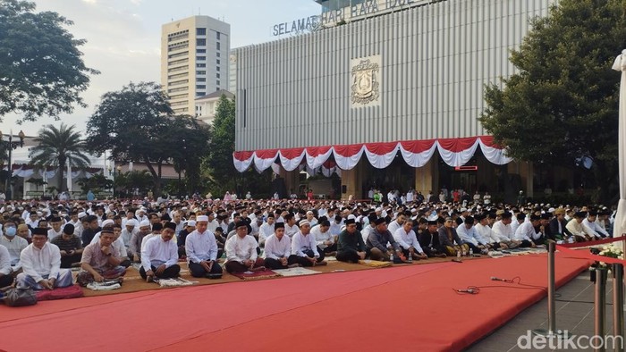 Salat Idul Adha di Balai Kota DKI Jakarta