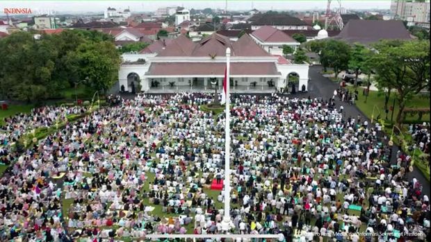 Salat Idul Adha Gedung Agung.