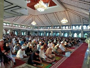 Pesan Khutbah Idul Adha di Masjid Al Markaz: Momen Pererat Silaturahmi