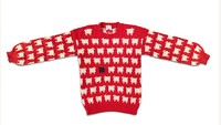 Putri Diana, yang kala itu belum menjadi Putri Wales, mengenakan sweater tersebut dengan celana jin ke pertandingan polo Pangeran Charles pada Juni 1981, tepat satu bulan sebelum pernikahan mereka. Foto: Dok. Sothebys