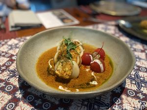 Kreasi Hidangan Tempe Asli Indonesia Disajikan di Restoran Berbintang