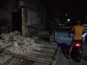 Dampak Gempa Bantul, Taman Budaya Gunungkidul-Pasar Wonosari Rusak