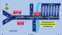 Daftar Jalan Ditutup Dan Pengalihan Lalin Imbas Betonisasi Exit Tol Dupak