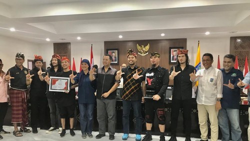 Dewa 19 menjadi ambassador tiga gili di Lombok.