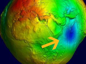 Bumi Tak Bulat Sempurna, Ada Penyok Akibat Lubang di Samudra Hindia