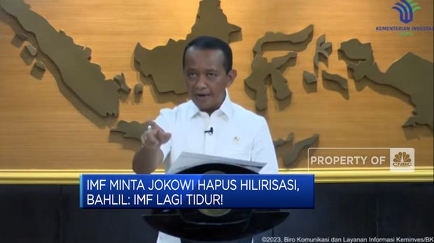 IMF Minta Jokoli Hapus Hilirisasi, Bahlil:IMF Lagi Tidur! (CNBC Indonesia TV)