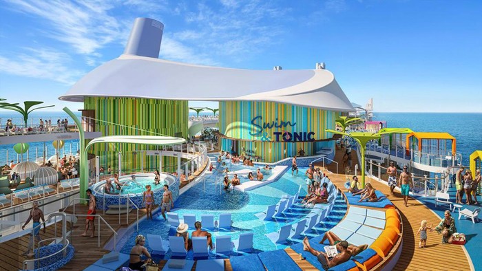 Kapal pesiar Icon of the Seas dari Royal Caribbean Kapal pesiar Icon of the Seas dari Royal Caribbean