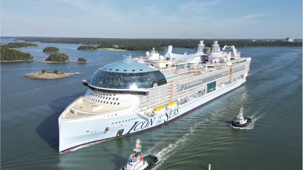 Kapal pesiar Icon of the Seas dari Royal Caribbean