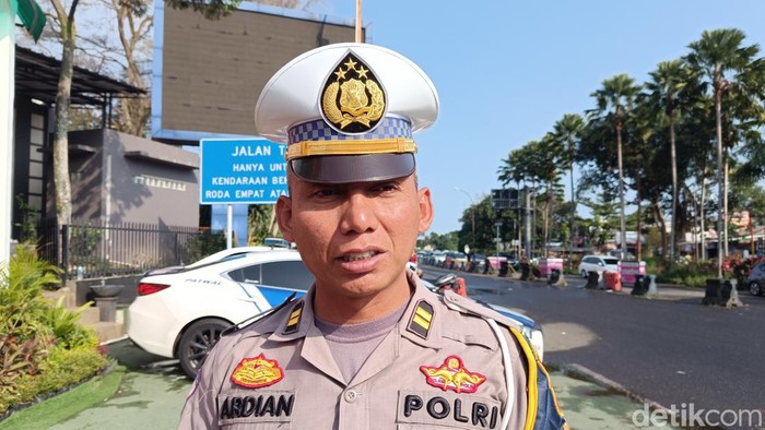 KBO Satlantas Polres Bogor Iptu Ardian Novianto (Rizky/detikcom).