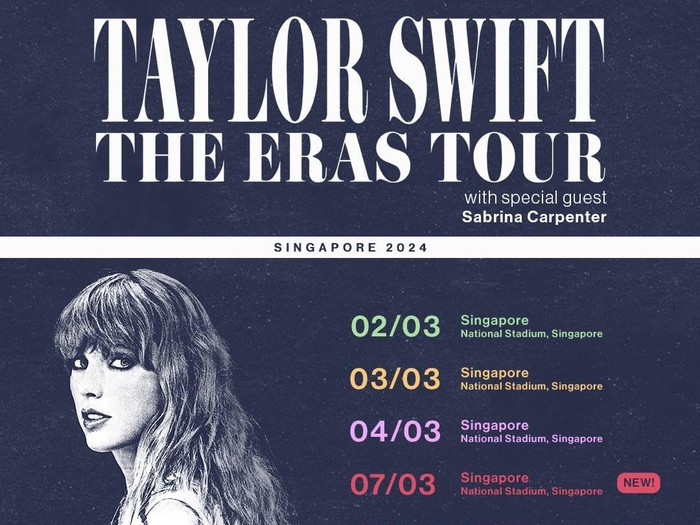 Konser Taylor Swift Singapore 2024: The Eras Tour