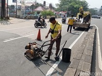 Polisi: Ribuan Lebih Titik Jalan DKI Rusak Diperbaiki untuk Tekan Kecelakaan