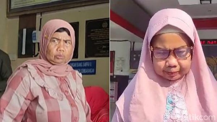 Masriah sebelum dan sesudah dipenjara.
