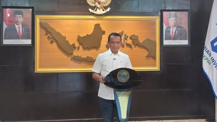 Menteri Investasi Bahlil Lahadalia