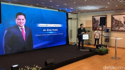 Momen Erick Thohir Luncurkan Indonesia Inc di Hong Kong