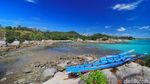 Potret Keindahan Pantai Turun Aban di Bangka